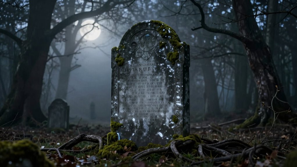 spectral hauntings symbolize unresolved guilt
