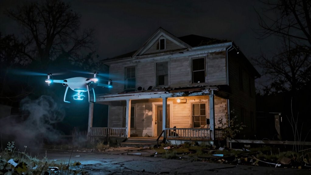 thermal drone haunted surveys