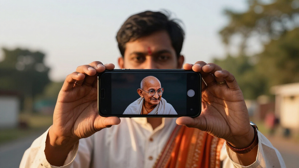 Mahatma Gandhi Surges In Global Coverage