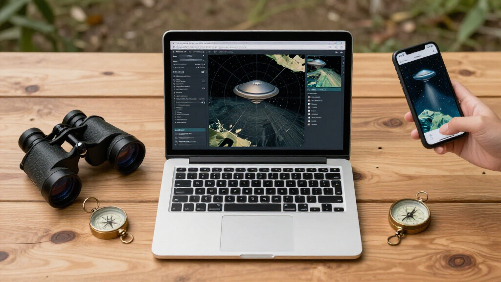 Show HN: Live 3D Satellite Tracker And The Declassified Pentagon UFO Archive