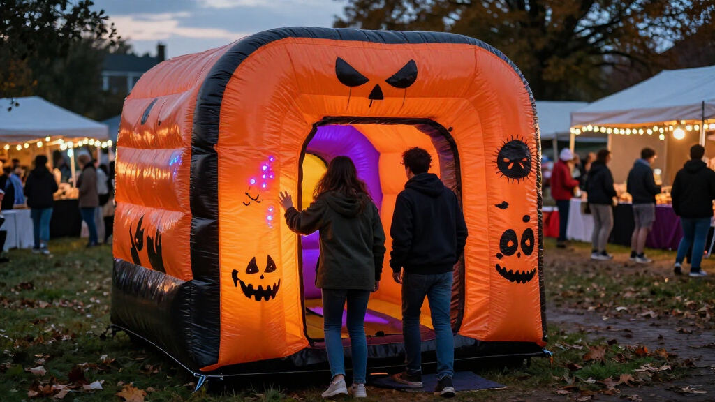 14 Best Inflatable Haunted Mazes for Halloween Events in 2026