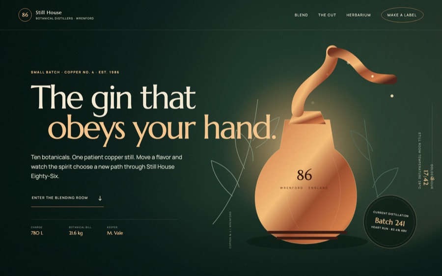 Still House 86 — Botanical Gin, Obeying Your Hand