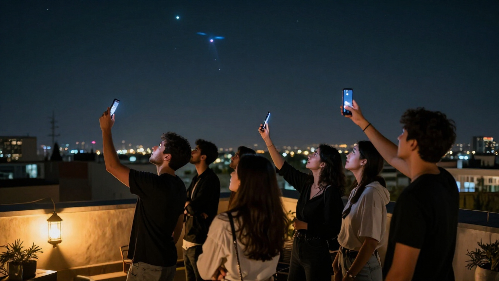 UFO Over Tehran? Viral Iran Video Shows Mysterious Lights In Night Sky - Cybernews