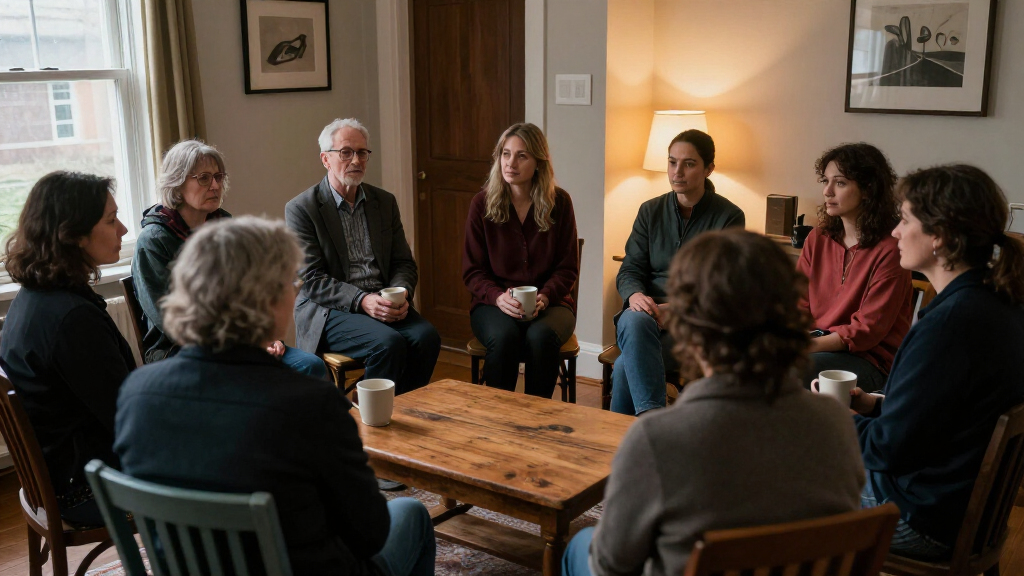 At The Apparition Anonymous Meeting